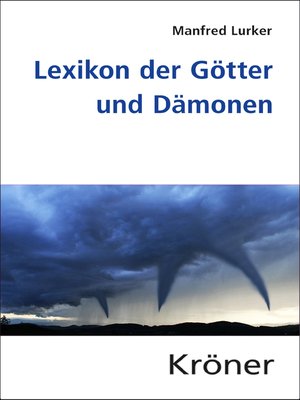 cover image of Lexikon der Götter und Dämonen